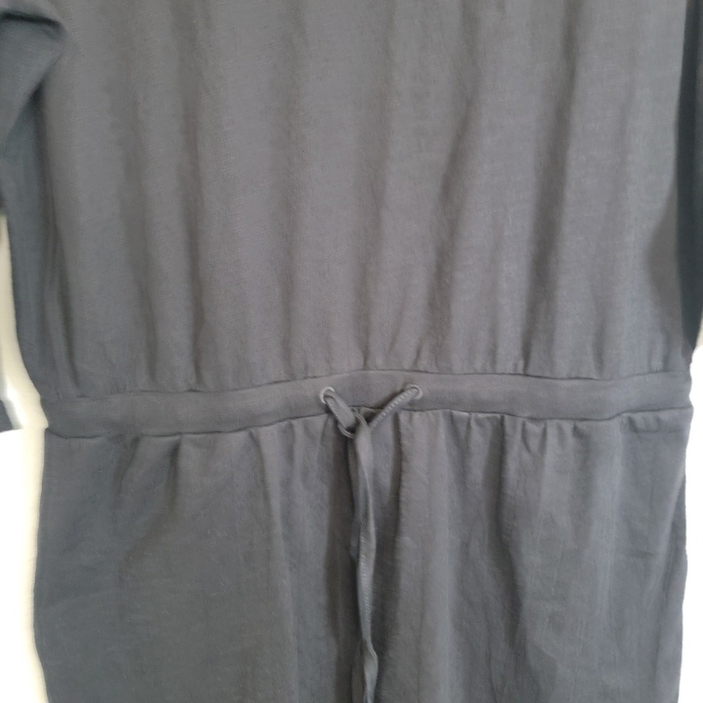 Pact Organic Cotton Relaxed Slub Weekend T-shirt Dress Vacation Casual Medium - Picture 9 of 14
